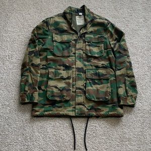 H&M Divided Camo Oversized Coat